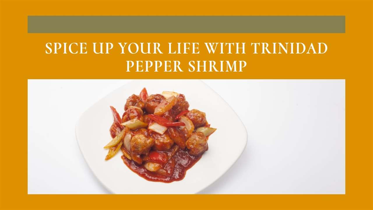 Trinidad Pepper Shrimp Recipe