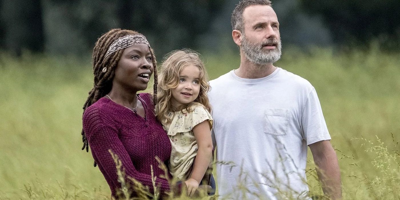 The Walking Deads Andrew Lincoln And Danai Gurira Binged Bridgerton To Prep For Romantic Rickmichonne Spinoff